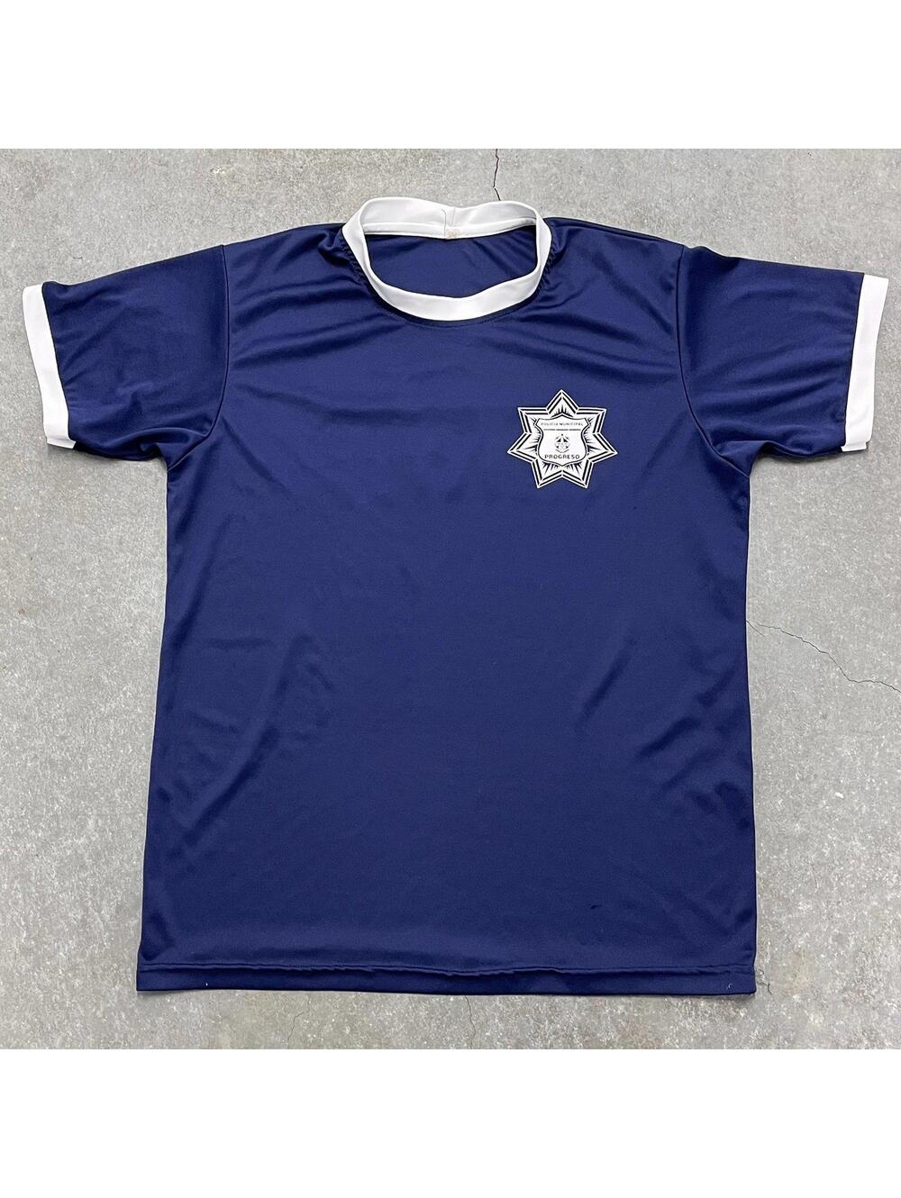 Policia Municipal Logo Jersey T Shirt